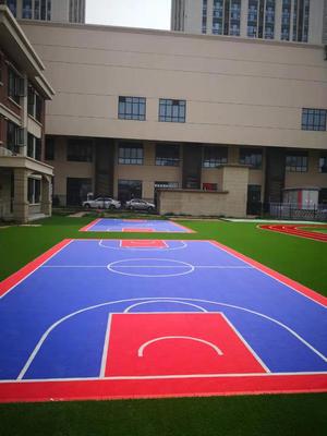 悬浮式拼装地板