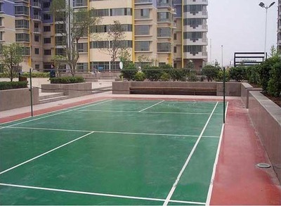 小区羽毛球场pvc地板