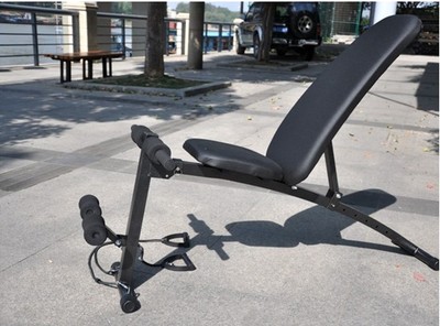 多功能仰卧板键腹板